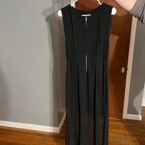 Attention Black Maxi Dress